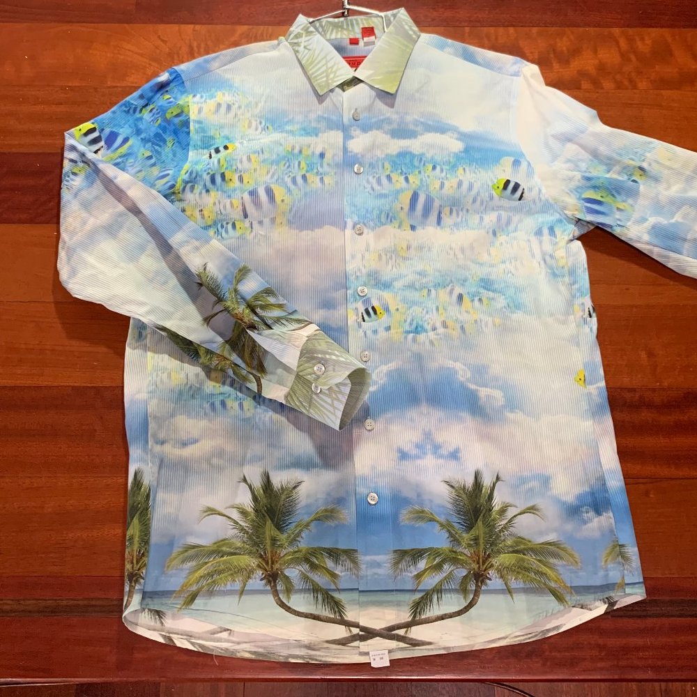 Haupt Germany modern fit island dress shirt